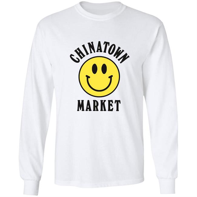 Chinatown Market Logo White Hoodie Chinatown Market Logo White Hoodie