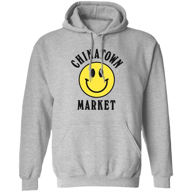 Chinatown Market Logo White Hoodie Chinatown Market Logo White Hoodie