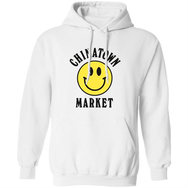 Chinatown Market Logo White Hoodie Chinatown Market Logo White Hoodie