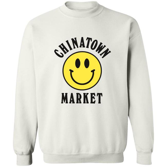 Chinatown Market Logo White Hoodie Chinatown Market Logo White Hoodie