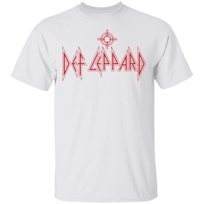 def leppard shirt white hoodie t shirt