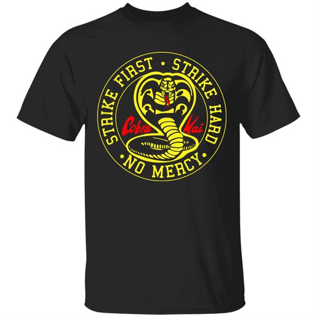 cobra kai shirt black hoodie t shirt