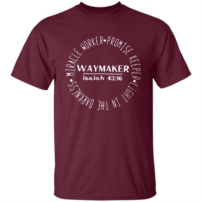 Miracle Worker Promise Keeper Waymaker Gift T-Shirt Miracle Worker Promise Keeper Waymaker Gift T-Shirt