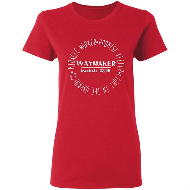 Miracle Worker Promise Keeper Waymaker Gift T-Shirt Miracle Worker Promise Keeper Waymaker Gift T-Shirt