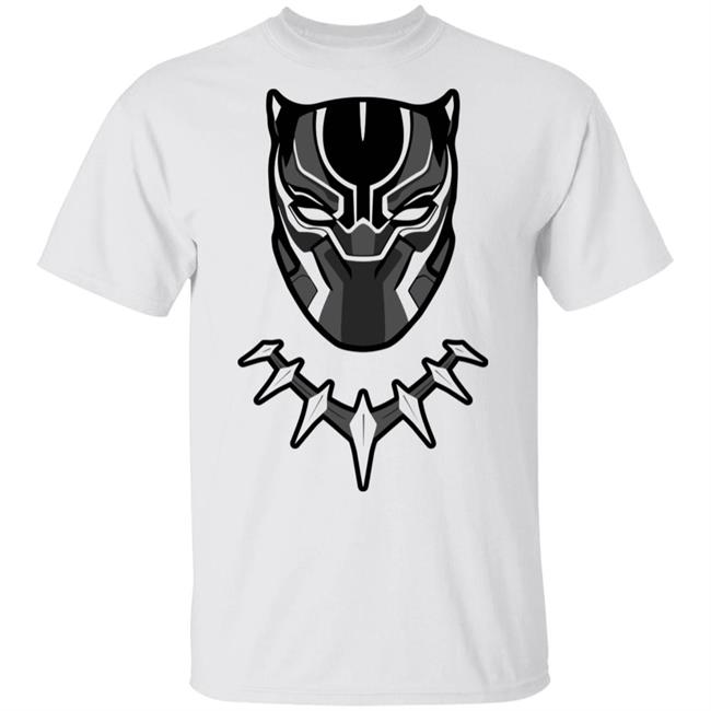 black panther shirt white hoodie