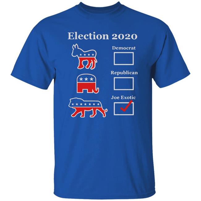 Joe Exotic Campaign Shirt Joe Exotic Campaign Shirt