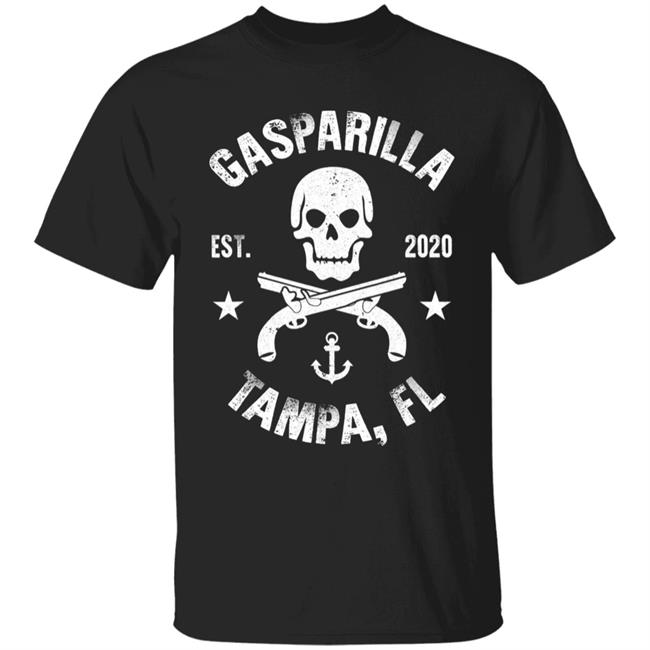 Gasparilla 2020 tampa fl music pirate festival skull party t shirt