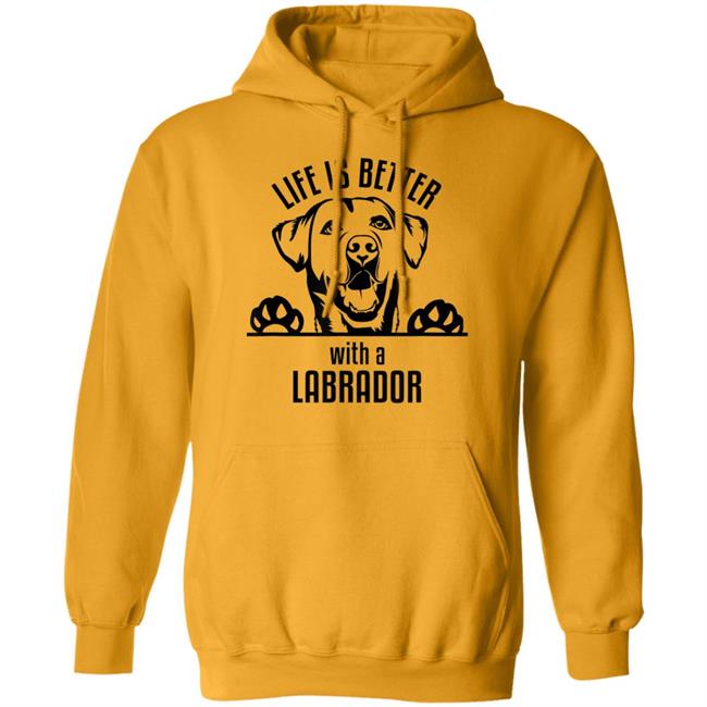 Dfw labrador retriever rescue club - life is better t shirt Dfw labrador retriever rescue club - life is better t shirt
