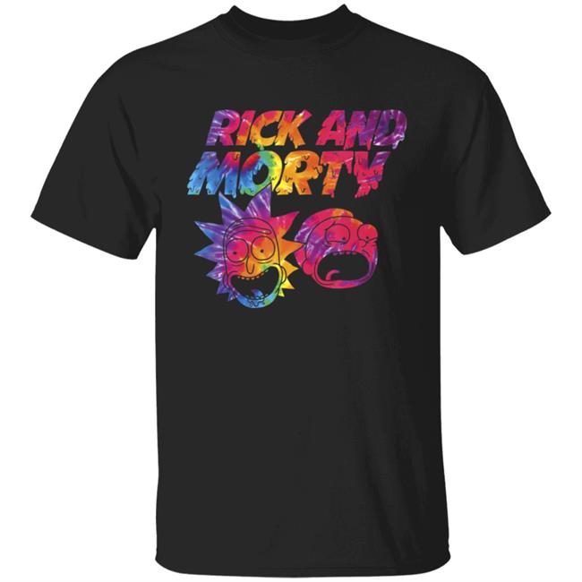 Mademark x rick and morty - rick and morty tie dye drip graphic Long Sleeve T-shirt