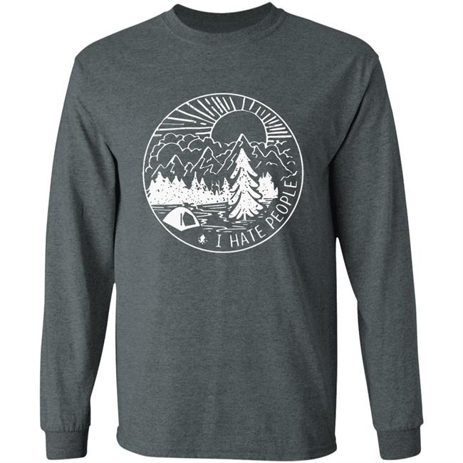 Funny Camping Shirts: I hate People Funny Camping Shirts: I hate People
