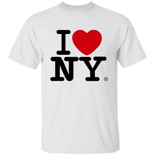 I LOVE NY NEW YORK WOMENS T-SHIRT LADIES TEE HEART WHITE