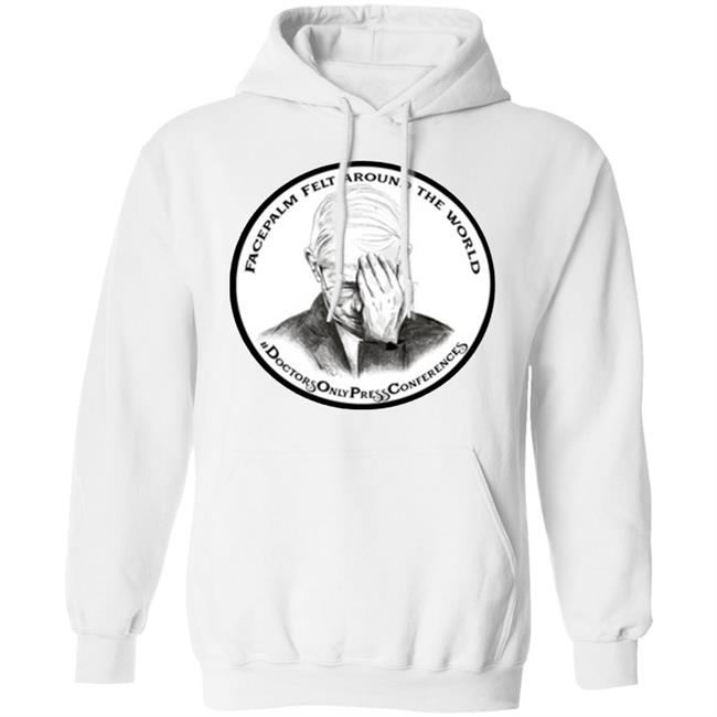 JON LION DR FAUCI FACEPALM FELT AROUND THE WORLD T-SHIRT JON LION DR FAUCI FACEPALM FELT AROUND THE WORLD T-SHIRT