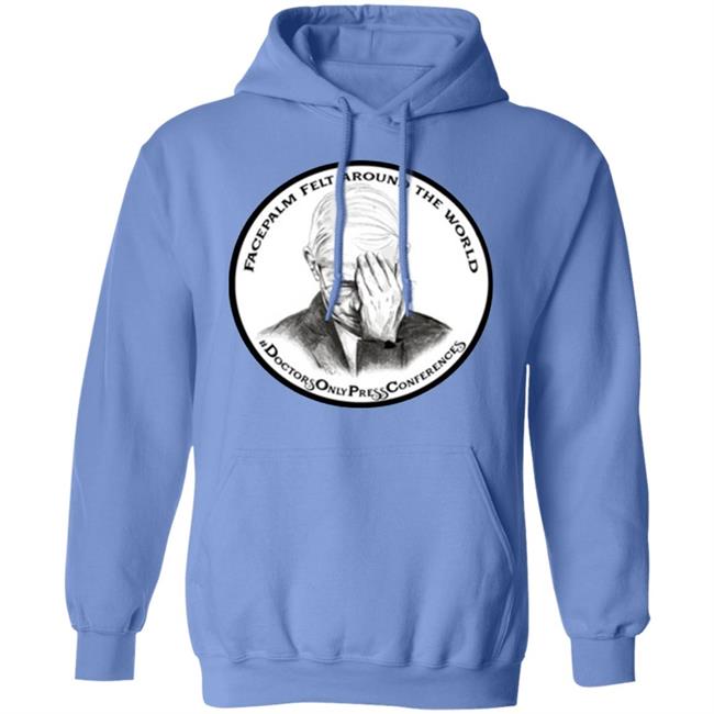 JON LION DR FAUCI FACEPALM FELT AROUND THE WORLD T-SHIRT JON LION DR FAUCI FACEPALM FELT AROUND THE WORLD T-SHIRT