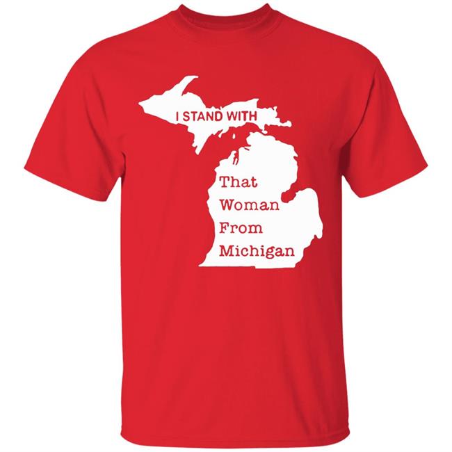 I stand with that woman from michigan shirt black 2020 T-Shirts clothing plus size I stand with that woman from michigan shirt black 2020 T-Shirts clothing plus size