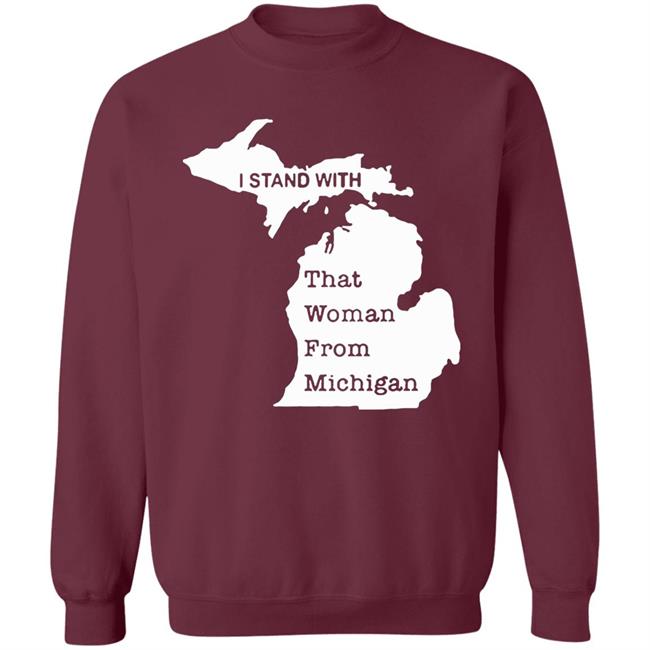 I stand with that woman from michigan shirt black 2020 T-Shirts clothing plus size I stand with that woman from michigan shirt black 2020 T-Shirts clothing plus size