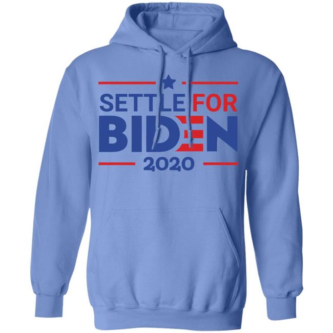 Settle For Biden T Shirt White Cothing plus size Settle For Biden T Shirt White Cothing plus size
