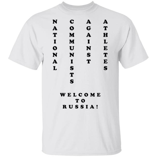 Brian Bosworth Welcome To Russia T Shirt Hoodie Sweatshirt Cothing Plus Size