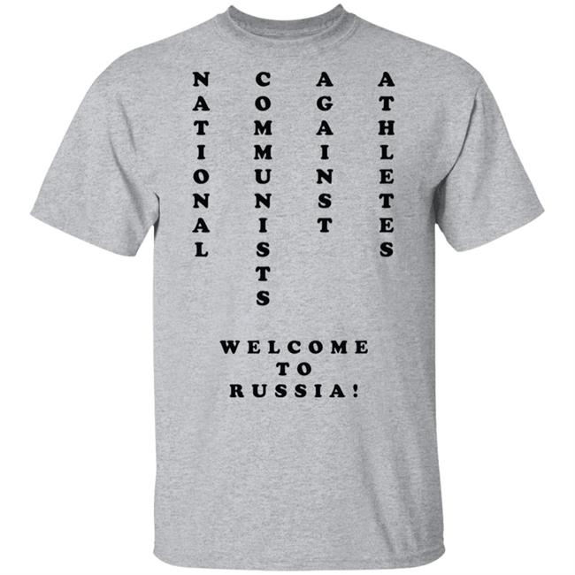 Brian Bosworth Welcome To Russia T Shirt Hoodie Sweatshirt Cothing Plus Size Brian Bosworth Welcome To Russia T Shirt Hoodie Sweatshirt Cothing Plus Size