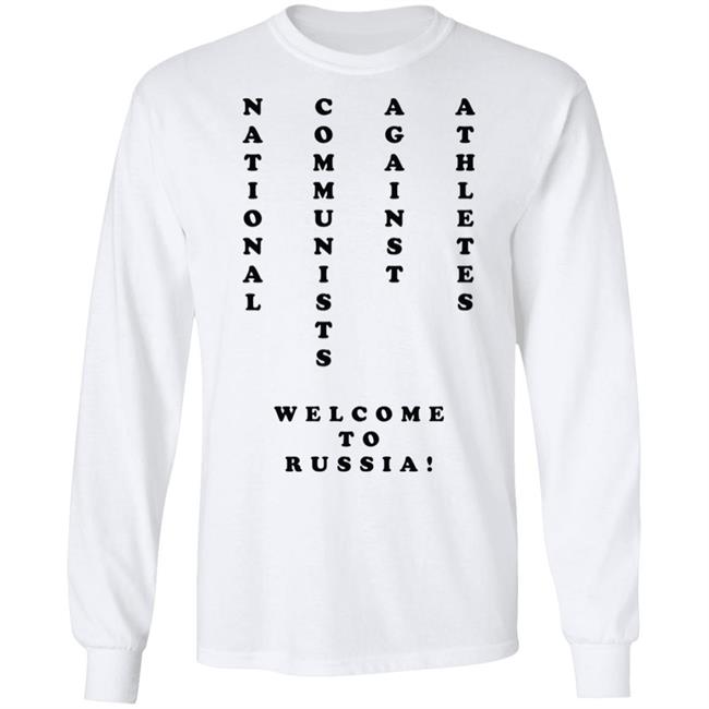 Brian Bosworth Welcome To Russia T Shirt Hoodie Sweatshirt Cothing Plus Size Brian Bosworth Welcome To Russia T Shirt Hoodie Sweatshirt Cothing Plus Size