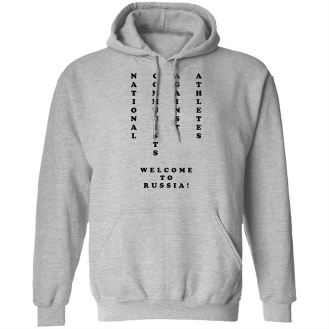 Brian Bosworth Welcome To Russia T Shirt Hoodie Sweatshirt Cothing Plus Size Brian Bosworth Welcome To Russia T Shirt Hoodie Sweatshirt Cothing Plus Size