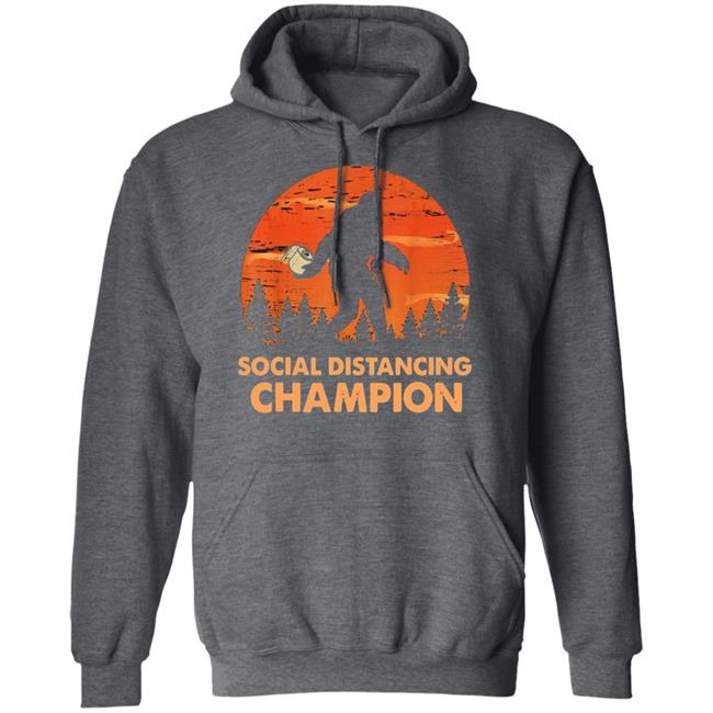 Bigfoot Toilet Paper Social Distancing Champion T Shirt Bigfoot Toilet Paper Social Distancing Champion T Shirt