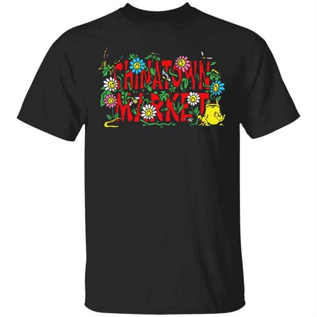 chinatown market shirt black hoodie t shirt