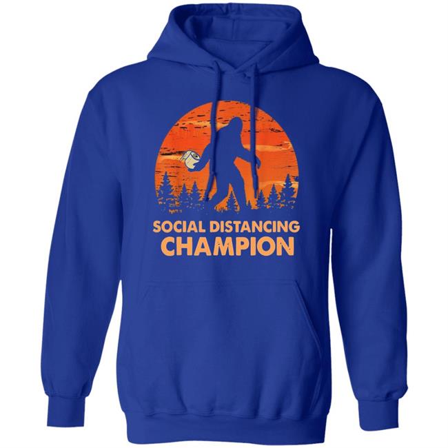 Bigfoot Toilet Paper Social Distancing Champion T Shirt Bigfoot Toilet Paper Social Distancing Champion T Shirt