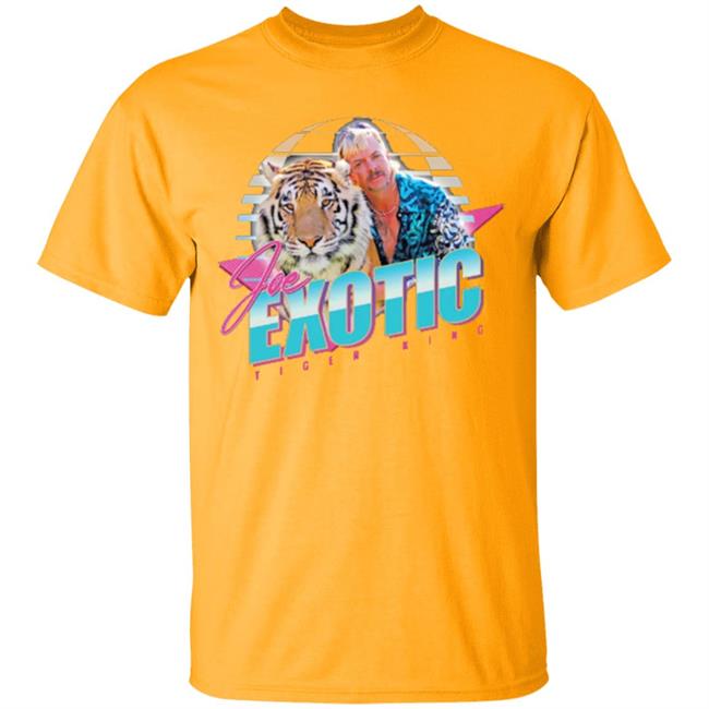 Joe Exotic The Tiger King 80's Jumper Sweatshirt Cat Rescue TV Show Series Retro T Shirt Joe Exotic The Tiger King 80's Jumper Sweatshirt Cat Rescue TV Show Series Retro T Shirt