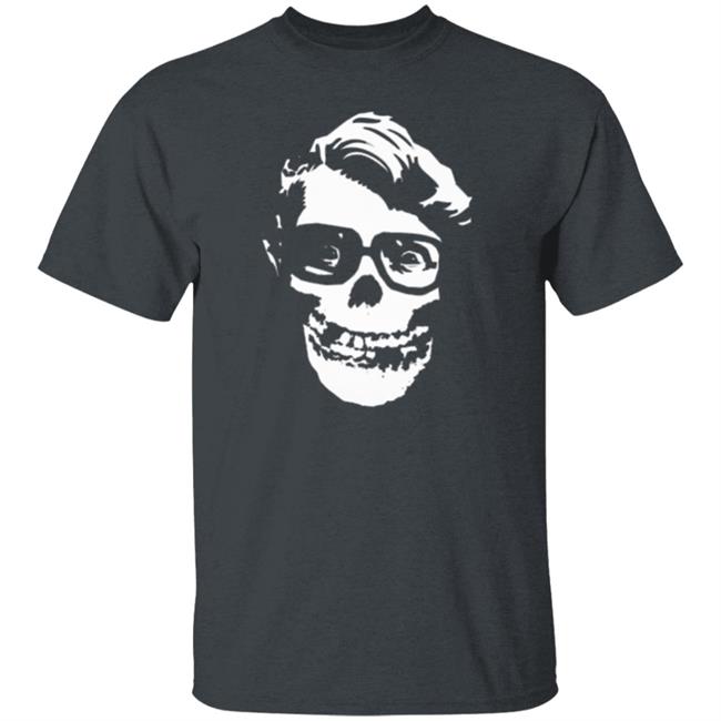 Men’s Misfits Rock Band T-shirt Black White Skull Logo Men’s Misfits Rock Band T-shirt Black White Skull Logo