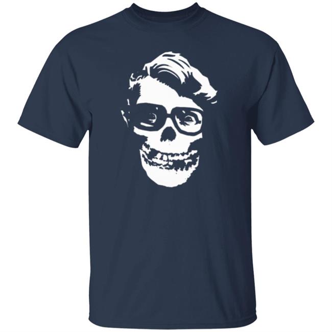 Men’s Misfits Rock Band T-shirt Black White Skull Logo Men’s Misfits Rock Band T-shirt Black White Skull Logo