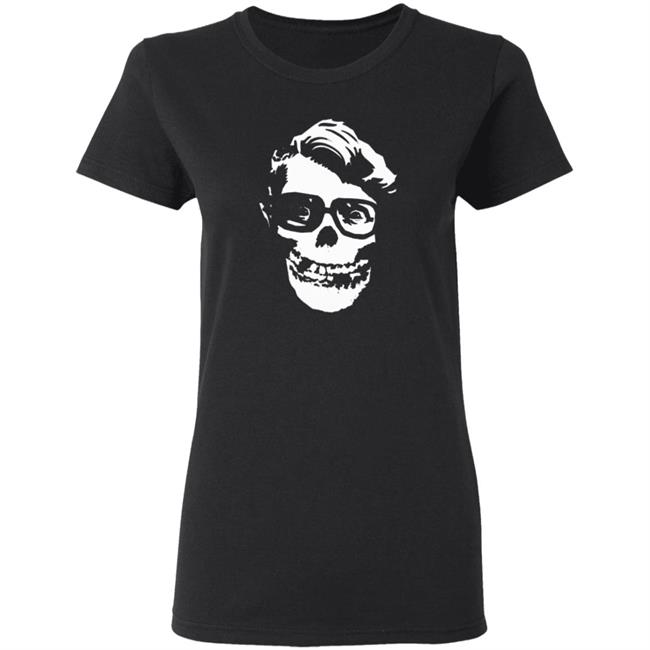 Men’s Misfits Rock Band T-shirt Black White Skull Logo Men’s Misfits Rock Band T-shirt Black White Skull Logo