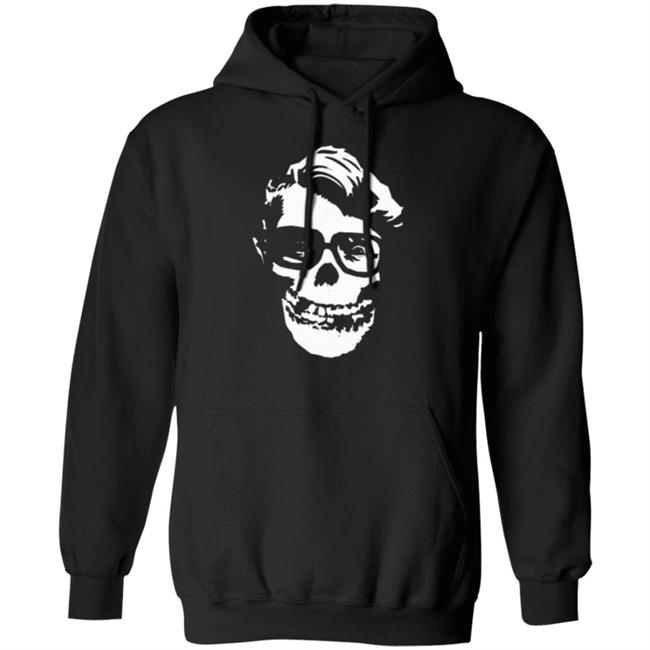 Men’s Misfits Rock Band T-shirt Black White Skull Logo Men’s Misfits Rock Band T-shirt Black White Skull Logo