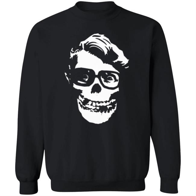 Men’s Misfits Rock Band T-shirt Black White Skull Logo Men’s Misfits Rock Band T-shirt Black White Skull Logo