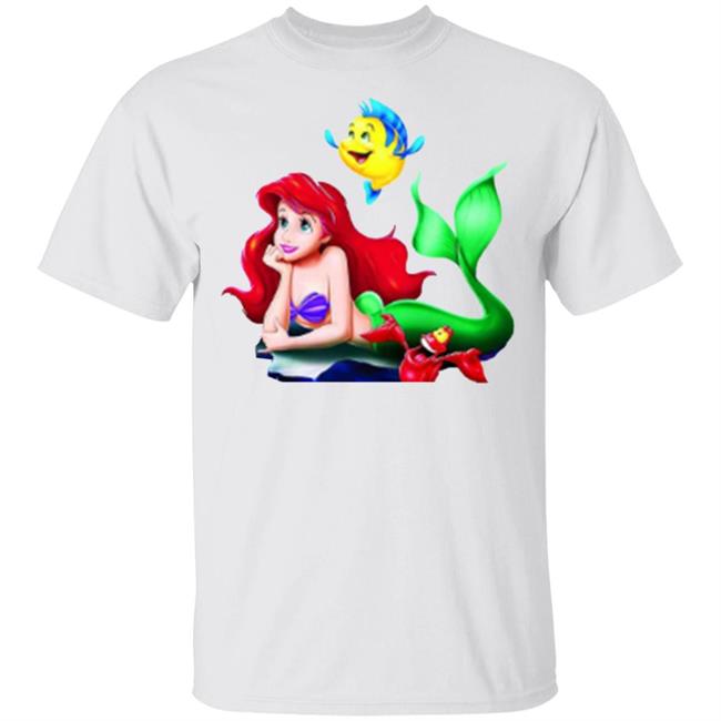 Ariel Little Mermaid T Shirt for men and women tshirt