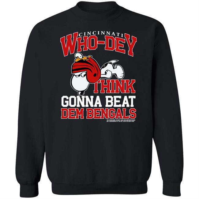 Kay Adams Cincinnati Who Dey Think Gonna Beat Dem Bengals Sweatshirt