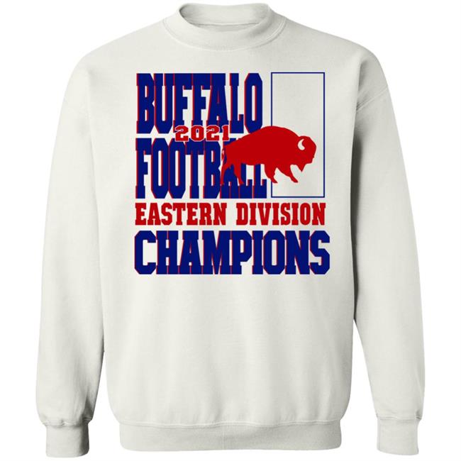 Buffalo Football Eastern Division Champions 2021 Sweatshirt