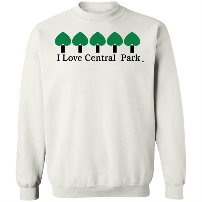 Sarah Jessica Parker I Love Central Park Sweatshirt Hoodie Shirt
