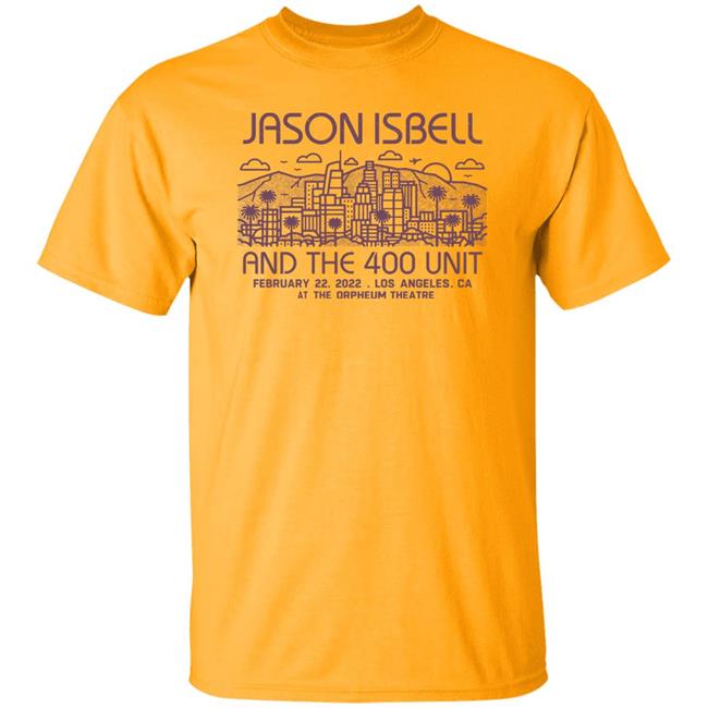 Jason Isbell And The 400 Unit Shirt Portmerch Store