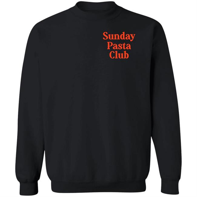 Sunday Pasta Club Sweatshirt Beverly Hills Cooking Club Sunday Pasta Club Sweatshirt