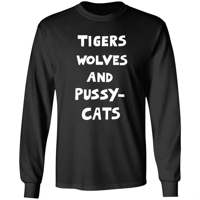 Brandi Carlile Tigers Wolves And Pussy-Cats Long Sleeve T Shirt Bella Freud Merch Tigers Wolves And Pussycats Shirt