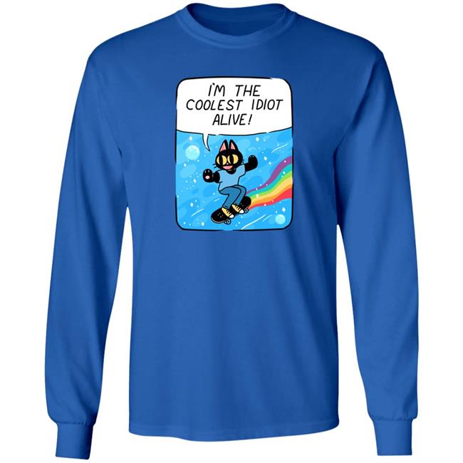 Mollyjohnt I'm The Coolest Idiot Alive Sweatshirt Literally Georgenotfound Mollyjohnt I'm The Coolest Idiot Alive Sweatshirt Literally Georgenotfound