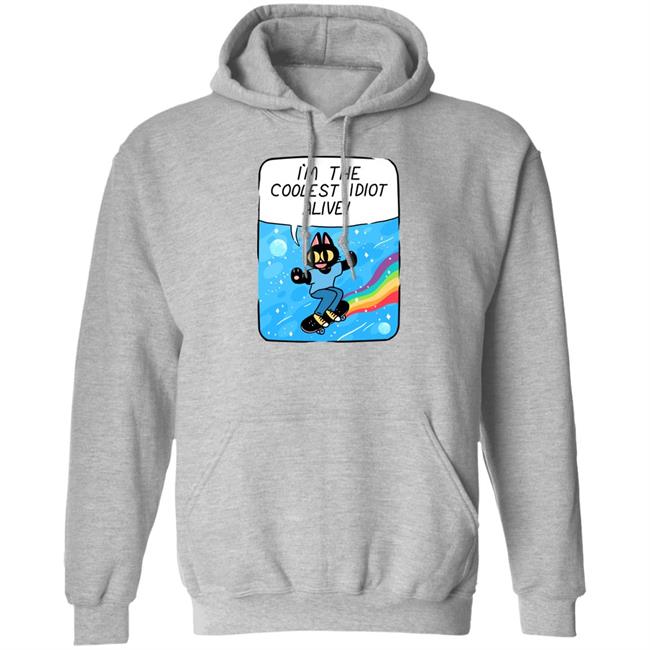 Mollyjohnt I'm The Coolest Idiot Alive Sweatshirt Literally Georgenotfound Mollyjohnt I'm The Coolest Idiot Alive Sweatshirt Literally Georgenotfound