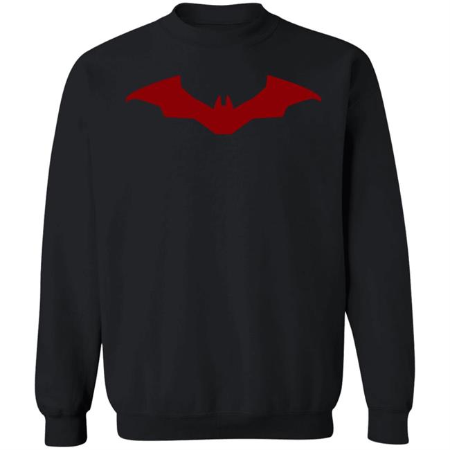 Joe Wearing Red Hood Sweatshirt Hzjoetv Hzjoetv Red Bat Symbol Sweatshirt