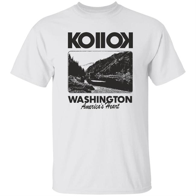 Kollok Washington America's Heart Shirt Hyper Rpg Kollok Tourism Tee