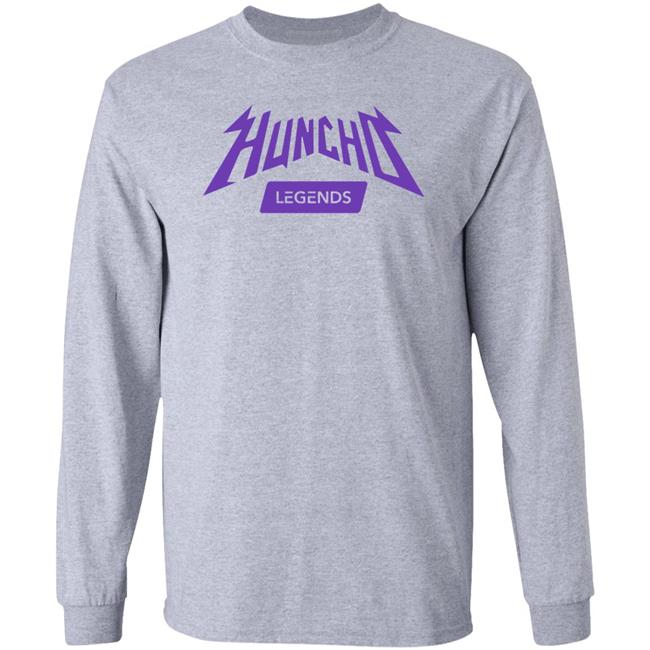 Gabb Goudy Huncho Legends Long Sleeve Shirt Matt James Huncho Day Shirt Baltimore Ravens