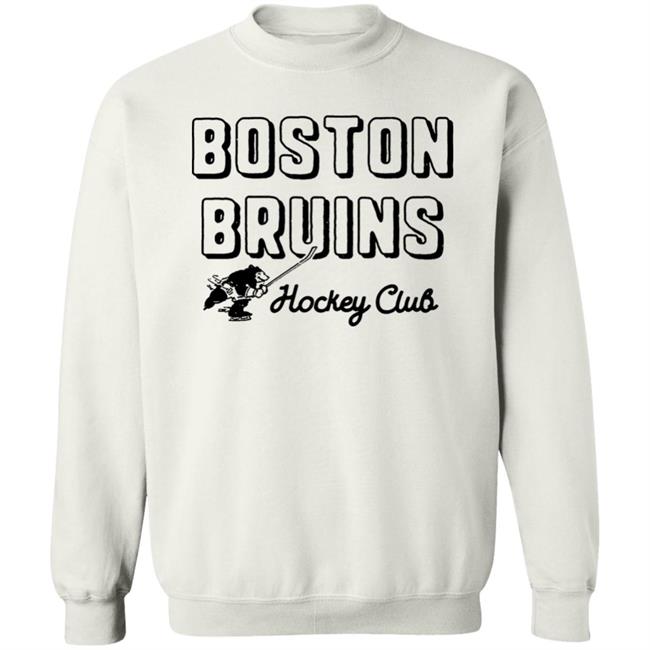 Boston Bruins Hockey Club Sweatshirt Boston Proshop Store Patrice Bergeron Boston Bruins Sweatshirt Crewneck