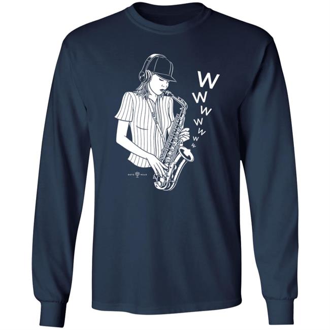 The Sax Lady Shirt Frankie X Rotowear Merch The Sax Lady Shirt Frankie X Rotowear Merch