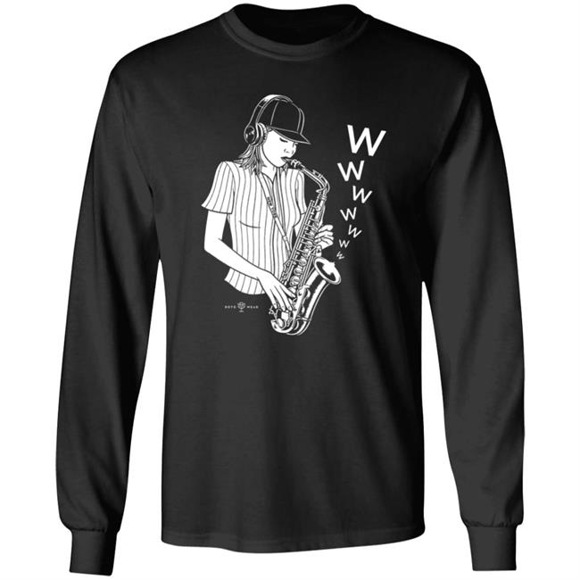 The Sax Lady Shirt Frankie X Rotowear Merch The Sax Lady Shirt Frankie X Rotowear Merch