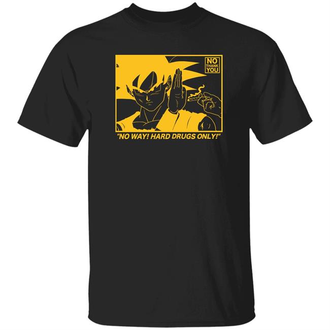 Rory Blank Store Rory Blank Bonejail No Thank You No Way Hard Drugs Only Shirt