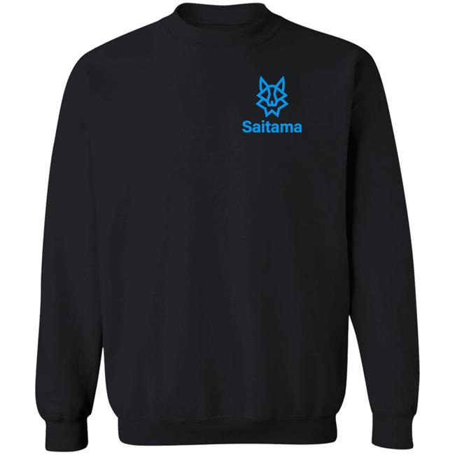 Saitama Mkay Blue Logo Long Sleeve T Shirt Saitama New Logo Shirt Saitamadubai